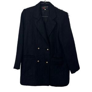 Vintage George David Fashions Women’s Double Breasted Pea Coat Size 10 USA Made